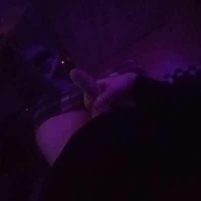 stroking my big cock in LEDs <3