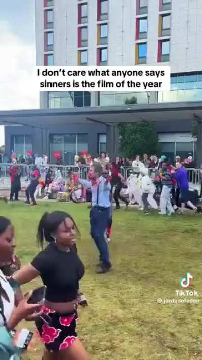 Cosplaying Remmick from Sinners