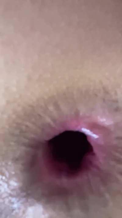 A closeup of my gape for the anal lovers