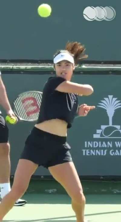 Emma Raducanu (Practice)