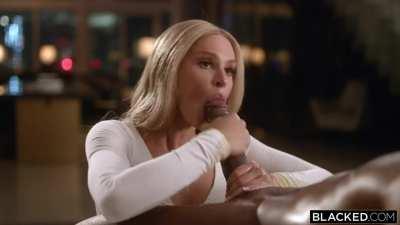 Masseuse Emma can't keep her Hands off Client's - BLACKED