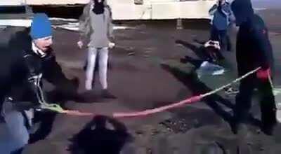 Bungee jumping in Russia