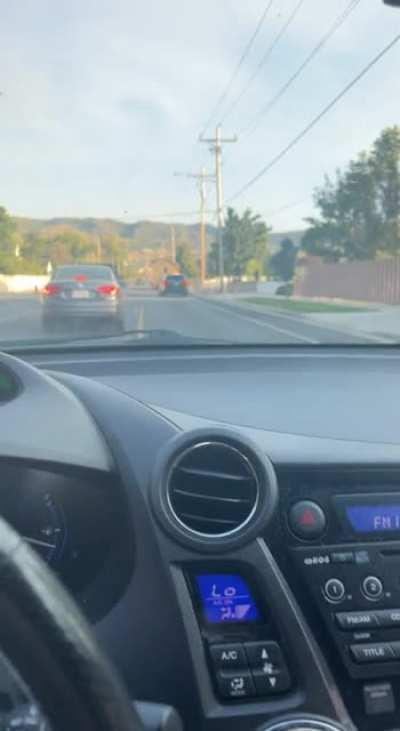 I saw a house get pulled over