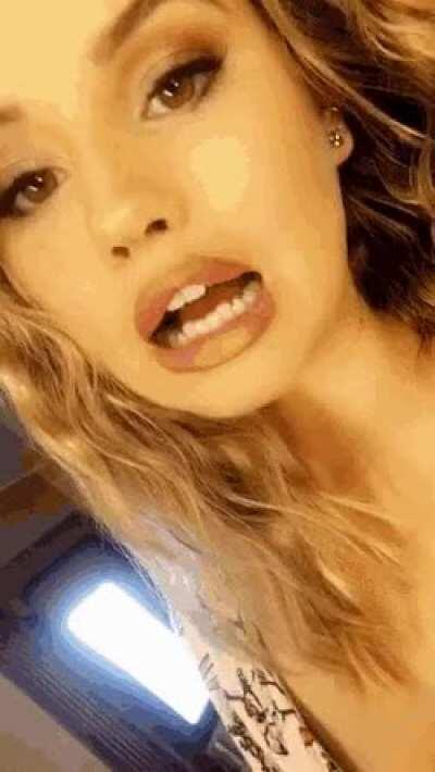 Debby Ryan's perfect lips
