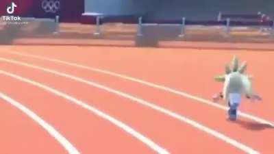 He remembered he left his oven on in the future