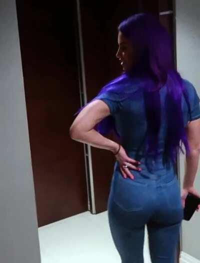Eva Marie in denim