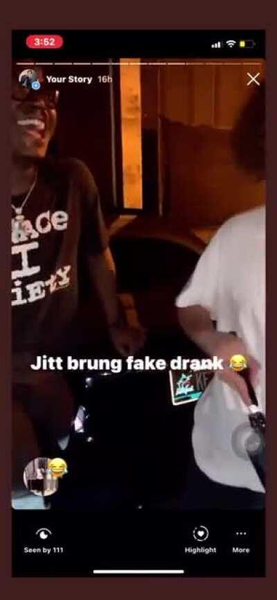 Lucki is a real deal lean connoisseur🧐