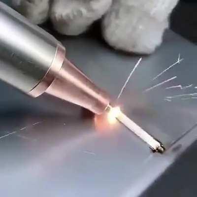 Microwire and plasma laser pointer.