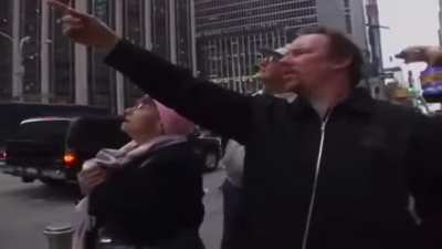 Richard's mom and dad first visit to New York City