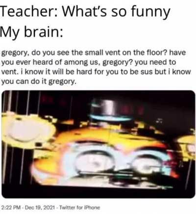 Humor has been broken