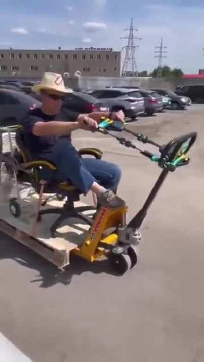 Альтернативный транспорт для альтернативно одарённых