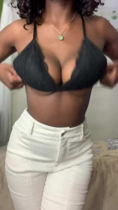 Suck on one and squeeze the other 😋