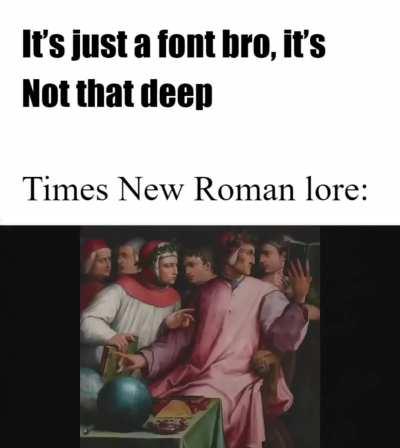 times new roman lore