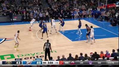 [Highlight] SGA does some cool stuff, gets his own miss then throws it down!