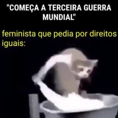 Ain sou empoderada, lute como uma garota kkk