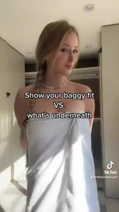 Towel wont get in your way, darling :)