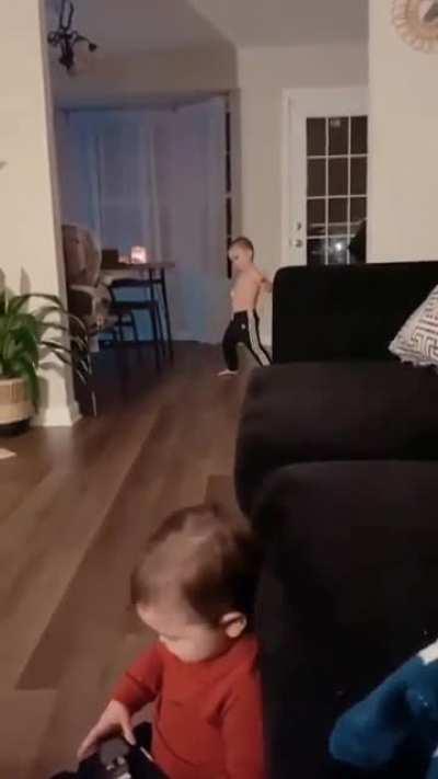 First trial of enhanced armament.