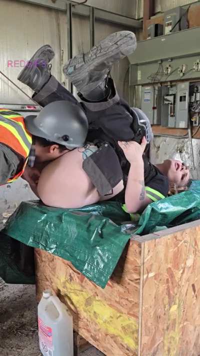 My foreman is so good at eating pussy
