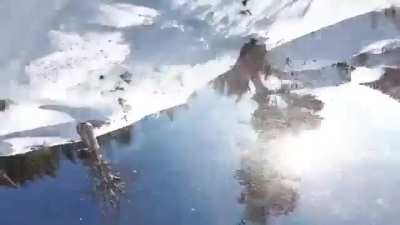 Fellow realizing the gravity of his situation