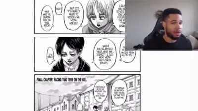 Someone with a brain reading the chapter, good to see