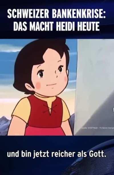 Heidi, deine Welt ist der Aktienkurs