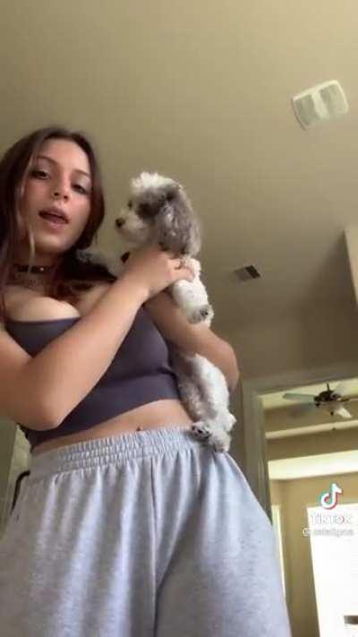 I want to be the puppy