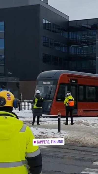 Tampereen ratikka. Just for fun :)