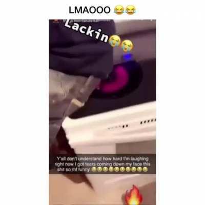 Lil nigga ass was bout to catch fire😭