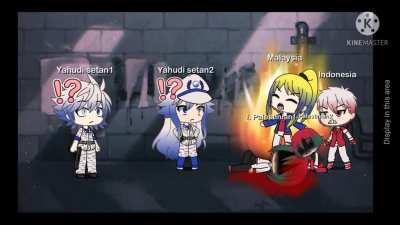 (Trigger warning: Blood) Bila Malaysia & Indonesia ada kuasa anime dan dibenarkan berperang melawan Israel