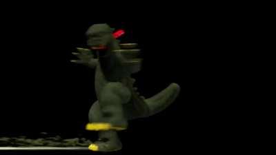 Godzilla Defeats Himself Repeatedly by Vrahno (Minus the latest movie)