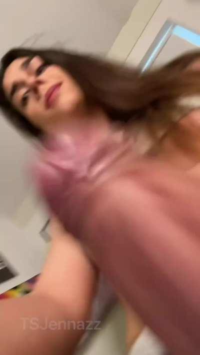 Get your face closer to the screen so I can slap you with my girl dick