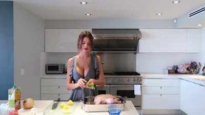 Ashley on YouTube: First Time Roasting A Chicken