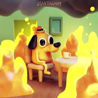 I made my own version of the famous meme, I hope you like it