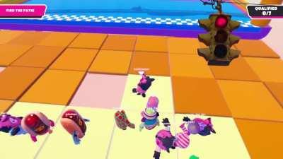 Just your average ending to Tip Toe