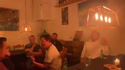 The Succession cast singing Say It Ain't So