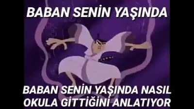 BABAN SENİN YAŞINDA