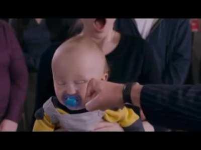 Here's that Will Ferrell punching a baby scene (in gif form) that Matt mentioned during the Finale of Metal Wolf.