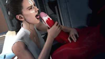 Rey facial by Futa Twi'lek (Kamadeva)