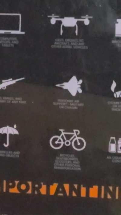 The Failures of our modern Society show themselves yet again. If you can't even bring your Buddy, who also happens to be your emotional (Air) Support to a Concert, what is even the Point anymore?