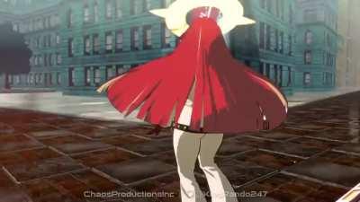 Not sure if videos are allowed here. But there you go: Jack-O from Guilty Gear.