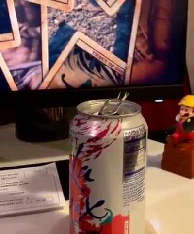 This Bird Popping Up And Down Behind A Can While Doing A Peek-A-Boo Will Definitely Bring A Smile