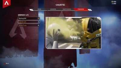 Sneekpeek at the Caustic nerf in action