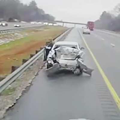 BBW gets rammed in the rear