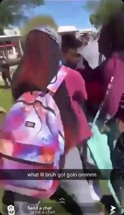 School fight from a while ago