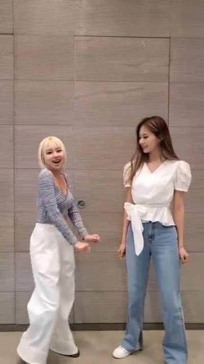 Chaeyoung and Tzuyu 