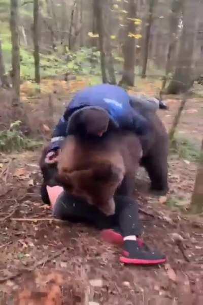 So apparently , Russians wrestle with bears...and the bears enjoy it? I don't know, I'll provide the source in the comments.