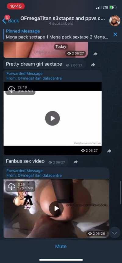 Hmu to join group, cheap entry, 1000+ full length sextapes and 300+ up to date thick baddies mega folders. Message here or telegram @OFmegaTitan