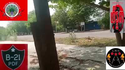 Rebel forces in the Anyar/Dry Zone of Myanmar/Burma (Sagaing, Magway, and Mandalay) attack the stratocracy in May 2023. A couple have FGC-9s.