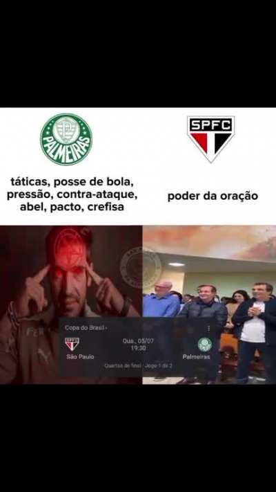 Dorival jÃ¡ foi atÃ© se benzer pra se proteger do pacto do AbelÃ£o