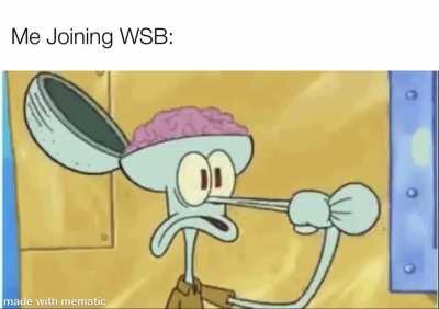 Me joining WSB